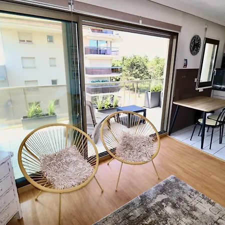 De Standing, 4 Personnes, T2 Cabine Avec Balcon Apartament Le Touquet